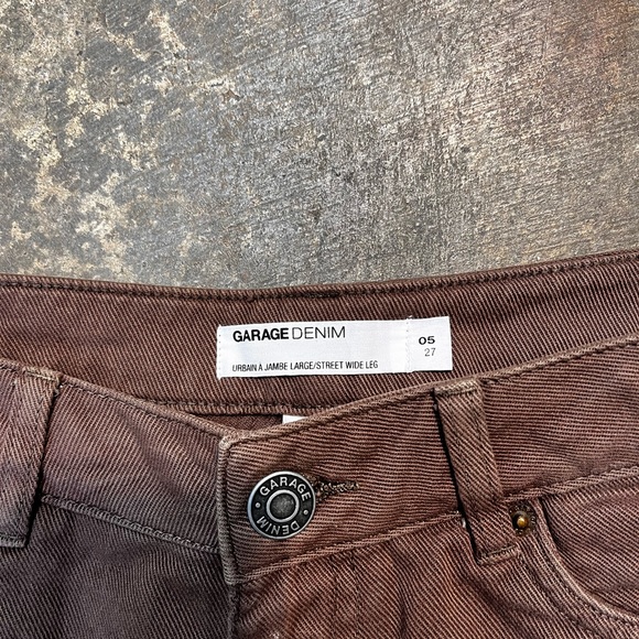 Brown Garage street wide pants - Picture 3 of 4